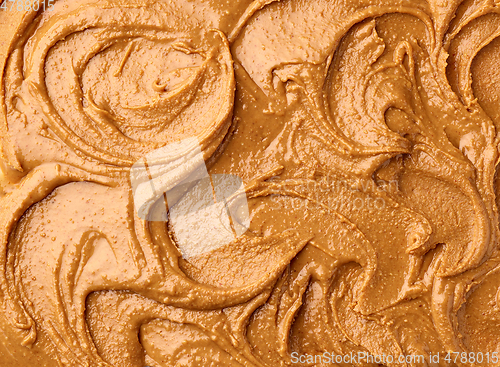 Image of peanut butter texture