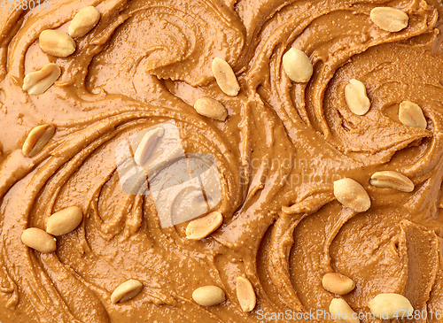 Image of peanut butter texture