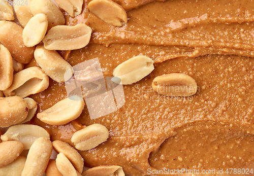 Image of peanut butter texture