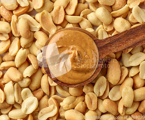 Image of spoon of peanut butter