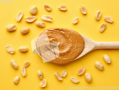 Image of spoon of peanut butter