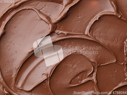 Image of melted chocolate texture