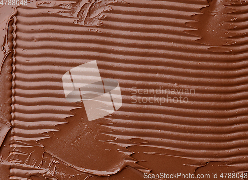 Image of melted chocolate texture