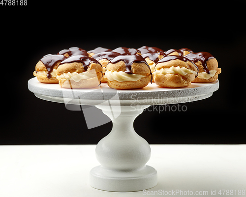 Image of freshly baked cream puffs