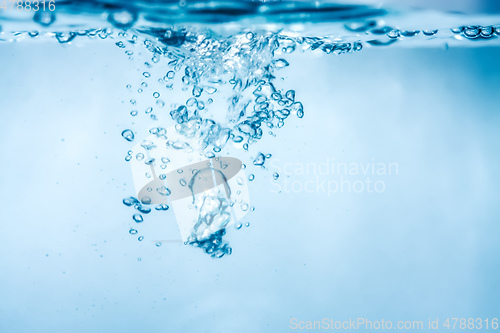 Image of water air bubbles background