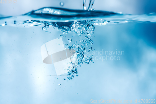 Image of water air bubbles background