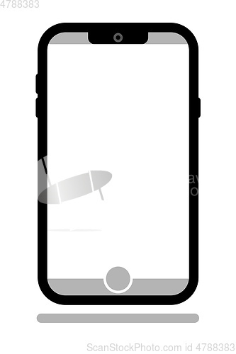 Image of typical smartphone with space for your content