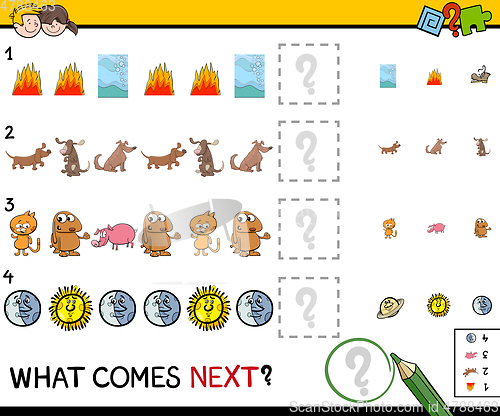 Image of educational pattern game