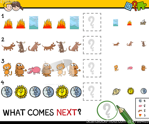 Image of educational pattern game