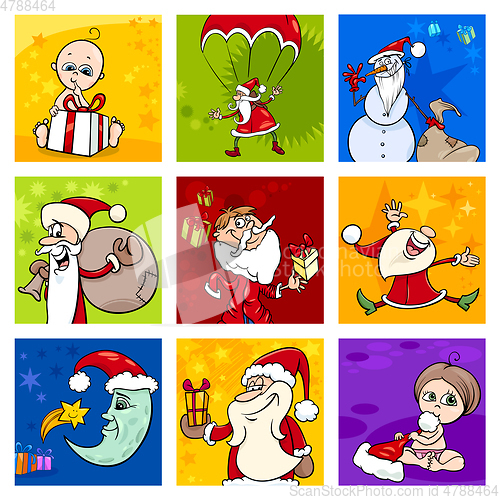 Image of Christmas cards set