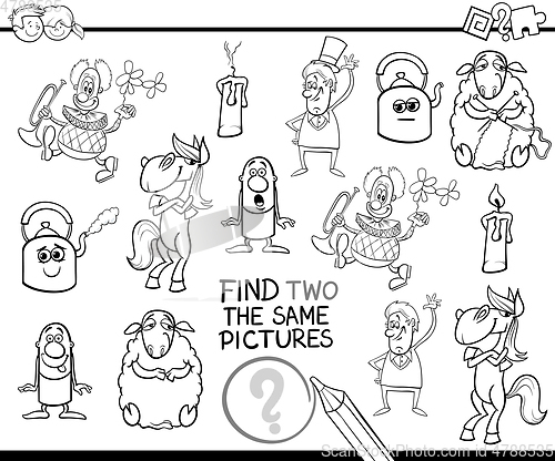 Image of educational activity coloring page