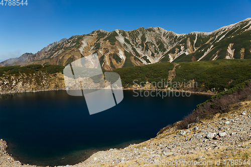 Image of Mount Tate and water Pond