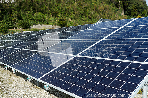 Image of Solar panel station