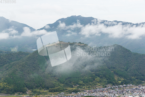 Image of Traditional Japanese Takeda Castle