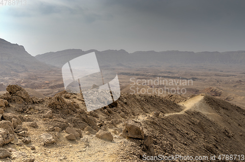 Image of Travel in Israel negev desert landscape