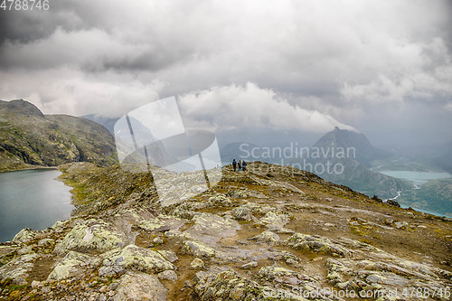 Image of Mountain hiking in Norway