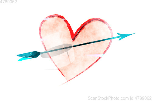Image of Heart with an arrow
