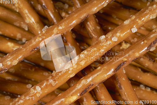 Image of salt sticks closeup