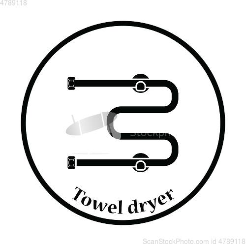 Image of Towel dryer icon