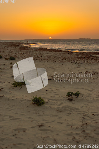 Image of sunset at Jurian Bay western Australia