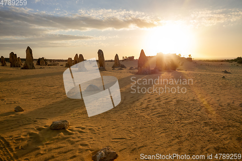 Image of Pinnacles sand desert Western Australia