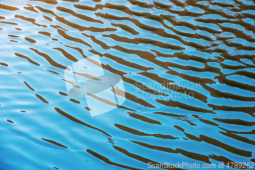 Image of water ripples surface background