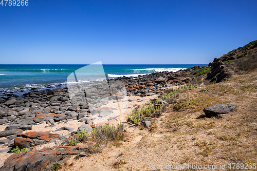 Image of beach in south Australia near Victor Harbor