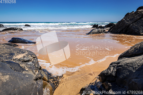 Image of beach in south Australia near Victor Harbor