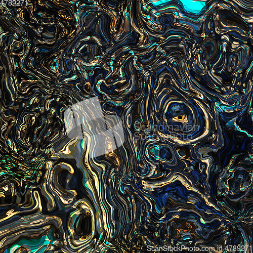 Image of abstract oil in water texture