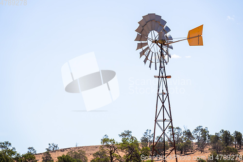 Image of windmill in australia