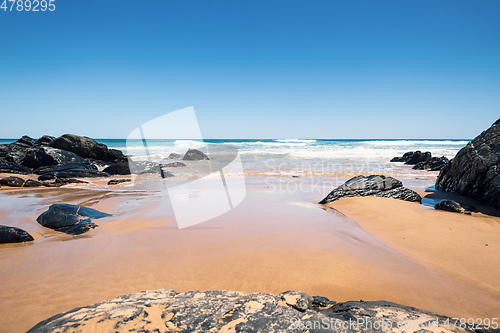 Image of beach in south Australia near Victor Harbor