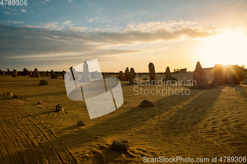 Image of Pinnacles sand desert Western Australia