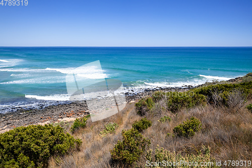 Image of beach in south Australia near Victor Harbor