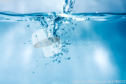 Image of water air bubbles background