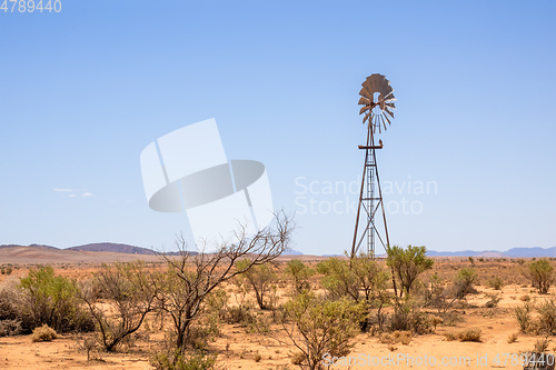Image of windmill in australia