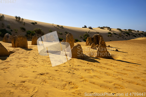 Image of Pinnacles sand desert Western Australia