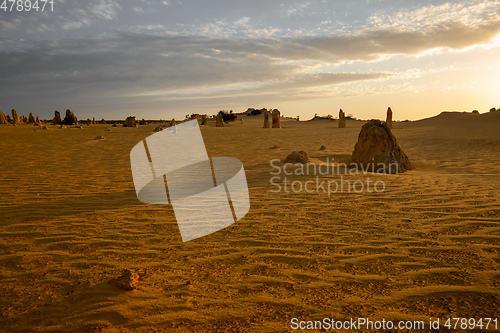 Image of Pinnacles sand desert Western Australia