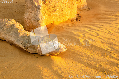 Image of Pinnacles Desert in western Australia