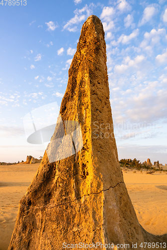 Image of Pinnacles Desert in western Australia
