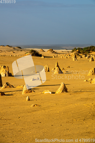 Image of Pinnacles Desert in western Australia