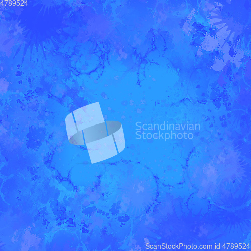 Image of blue grunge splatter background