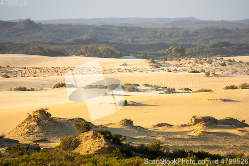 Image of Pinnacles Desert in western Australia