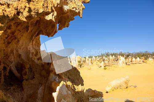 Image of Pinnacles Desert in western Australia