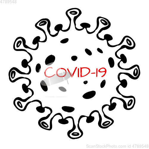 Image of Coronavirus COVID-19 icon