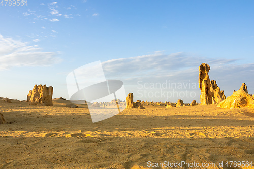 Image of Pinnacles Desert in western Australia