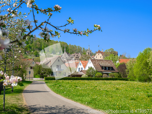 Image of Bebenhausen with monastery