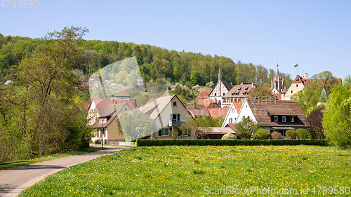 Image of Bebenhausen with monastery