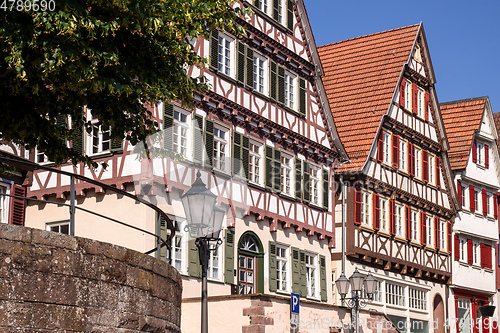 Image of typical houses in Calw Germany