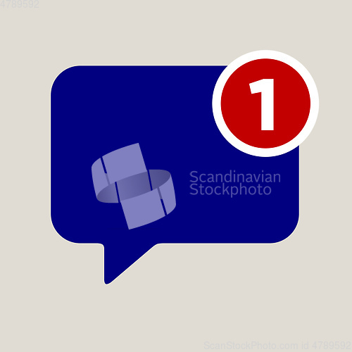 Image of reminder on a typical speech bubble with space for your content