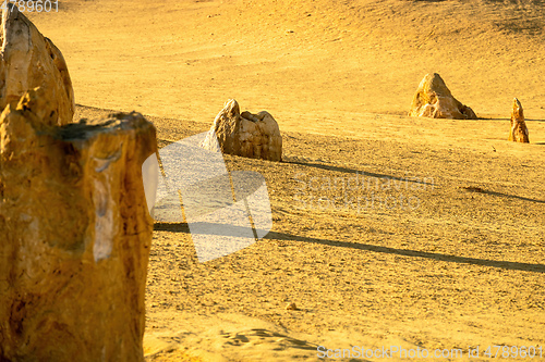 Image of Pinnacles Desert in western Australia